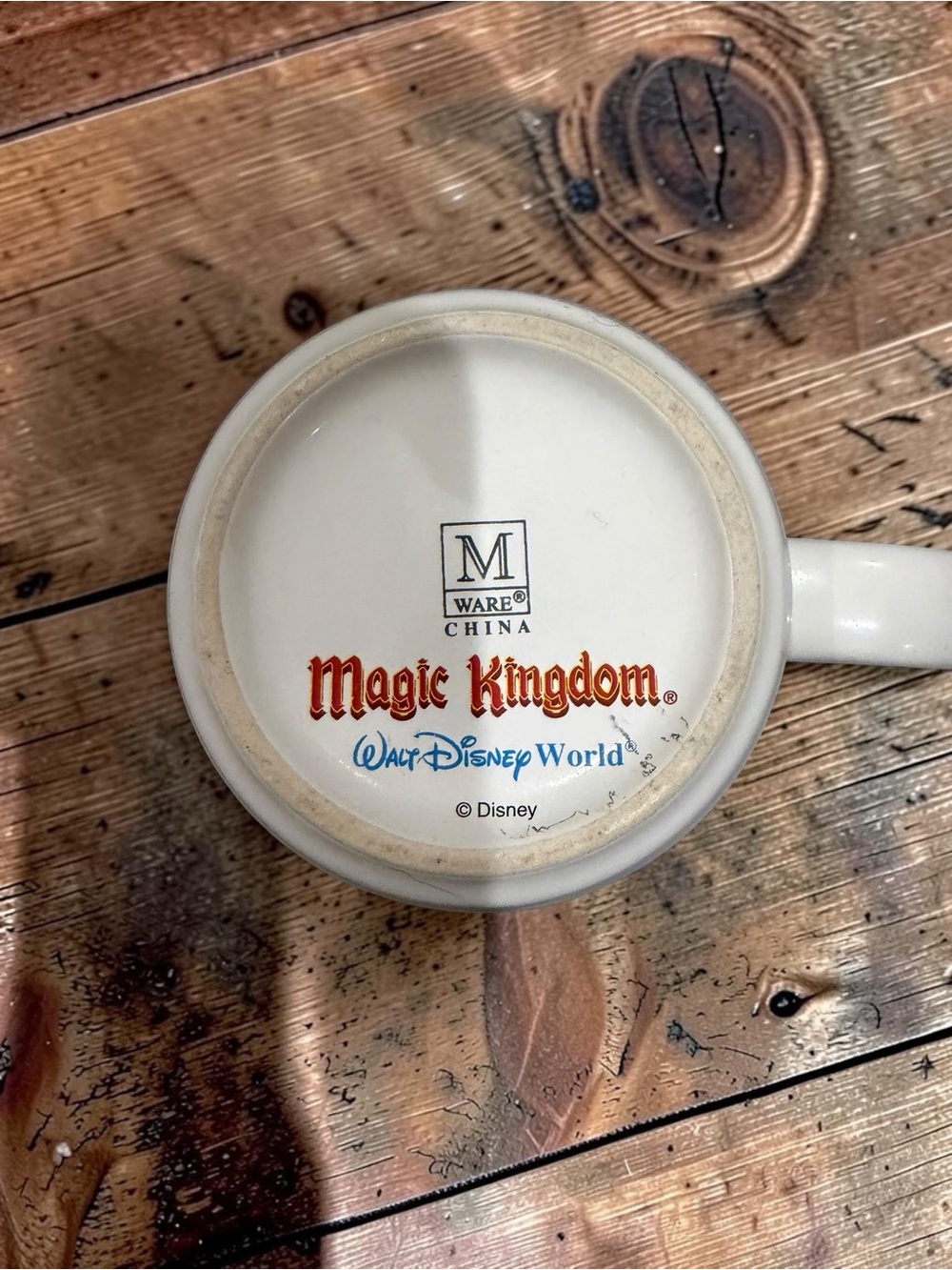 Vintage Disney Characters Mug Snow White Peter Pan Alice Wonderland Dopey retro - Picture 4 of 4
